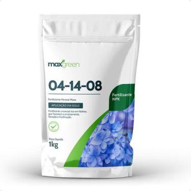 Imagem de Adubo 04-14-08 Fertilizante Mineral Misto - 1kg Maxgreen