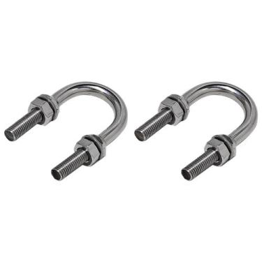 Imagem de Ferragem Proa Ou Popa U-Boat Inox 3/8 Pol Barco Lancha Kit 2 - Noster 