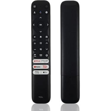 Imagem de Novo controle remoto OEM para TCL-Google-TV-Remote compatível com TCL Q6/Q7/QM8/S3/S4 Series (com função de voz)