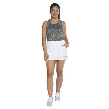 Imagem de Arctix Short esportivo feminino, branco, PP