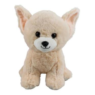 Imagem de Cachorro Chihuahua Bege 20cm - Pelúcia Presente - Foffy