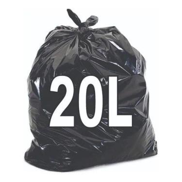Imagem de Saco De Lixo 20 Litros Resistente 100 Unidades - HIGIPACK