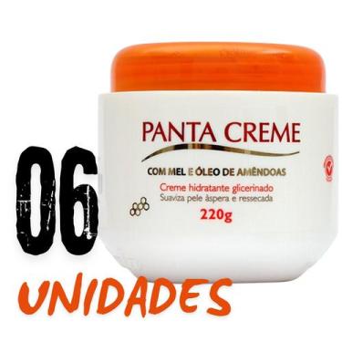 Imagem de Panta Creme Original Hidratação Corporal Profunda - 6 unidades - Panta