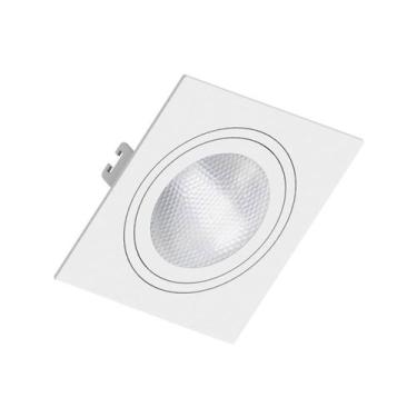 Imagem de Embutido Quadrado Face Plana Direcional PAR30 Branco - Save Energy - S