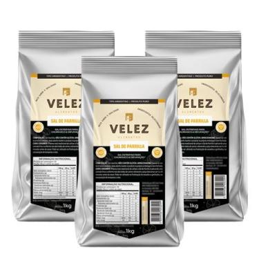 Imagem de Pack 3 un Sal de Parrilla 1 kg - Pack Velez Foods