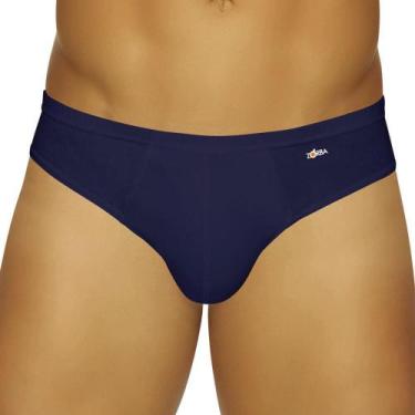 Imagem de Cueca Slip 100% Algodão Zorba 772, G, Marinho