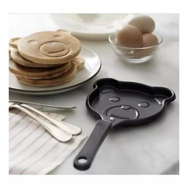 Imagem de Mini Frigideira Panquequeira Antiaderente Formato de Animais Divertida