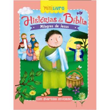 Imagem de Kit histórias da bíblia milagres de Jesus - 40 Unidades