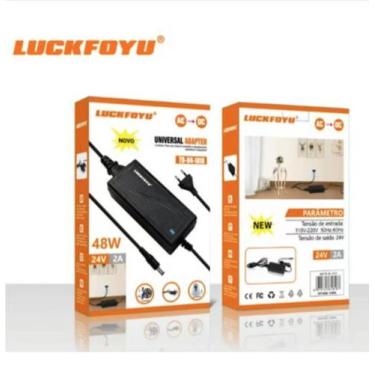 Imagem de Fonte Adaptador Dc 24V 1A/2A/3A/5A 84W Bivolt 100% Preto - NoBrand, 24