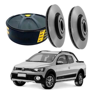 Imagem de Disco Freio Dianteiro Saveiro Cross G6 1.6 2013 A 2017 - Fremax