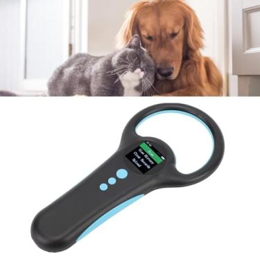Imagem de Scanner Etiqueta Identificação Animais, Leitor Microchip Portátil Armazenamento 125kHz 15 Dígitos 256, Scanner Identificação Animais Estimação Com Chip RFID EMID para Cães, Gatos