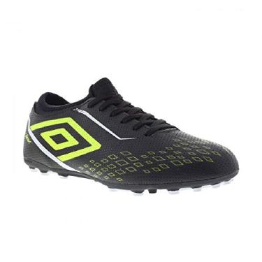 Imagem de Chuteira Society Umbro Velox Masculina - Preto+verde - 39