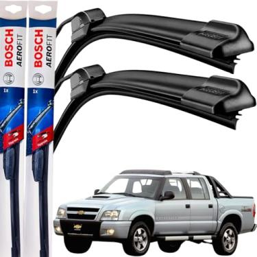 Imagem de Palheta Limpador Parabrisa Bosch Aerofit Par de Palheta Limpadora Dianteiro Original GM S10-1995 á→2011