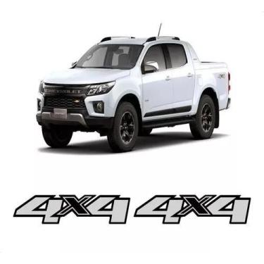 Imagem de Adesivo 4x4 Chevrolet S10 2012 2013 2014 2015 2016 2017 2018 - Resitan