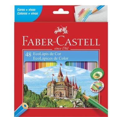 Imagem de Lapis De Cor Com 48 Cores Faber Castell