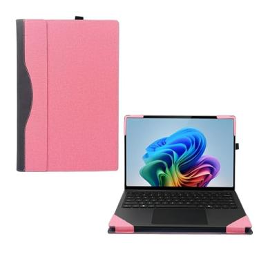 Imagem de XISICIAO Capa para laptop Microsoft Surface 7 de 13,9 polegadas (lançado em 2024) (modelo: 2036), capa removível para notebook, bolsa de computador, capa protetora de poliuretano com orifício de