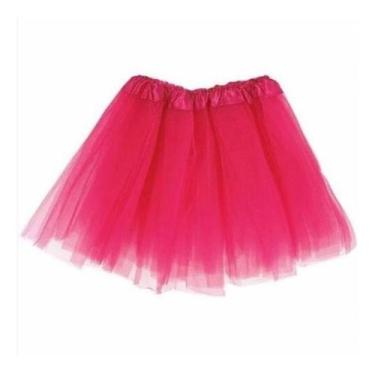 Imagem de Saia tule P/ festa Carnaval Bailarina e Fantasia 40cm comprimento - No