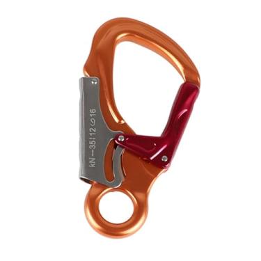Imagem de Vaveren Auto -bloqueio de bloqueio duplo de bloqueio duplo gancho 35kn Spring Snap Gancho para rapel