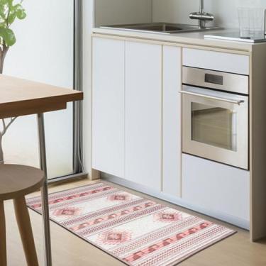 Imagem de 2 Tapete Cozinha Antiderrapante Absorvente Js Fu 50 x 80 Vr - IDEALIZA