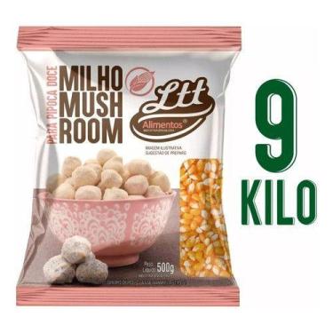 Imagem de Milho Pipoca Mushroom Redonda Gourmet 9kg Fardo - NoBrand