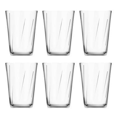 Imagem de Conjunto 6 Copos de Vidro 190ml Amazon Nadir