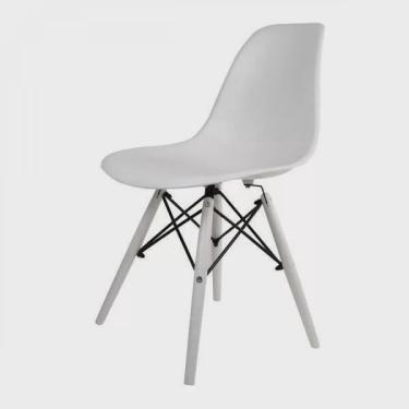 Imagem de Cadeira Base em Madeira e Aço Eames dsw-m