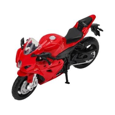 Imagem de Motocicleta Suzuki GSX-R1000 em Escala 1:18 - Modelo de Liga Metálica 