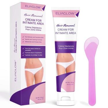 Imagem de Creme de depilação ELIAGLOW Sensitive para mulheres e homens
