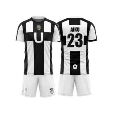 Imagem de Conjunto De Shorts De Camisa De Futebol Cosplay Blue Lock 3D Masculino