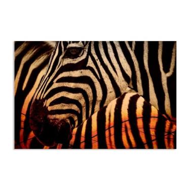 Imagem de SDYJ6GSW Imagens de animais em preto e branco para decoração de parede zebra preta e branca retrô africana estampa animal retrô cavalo pintura de parede zebra decoração de parede para sala de estar 60
