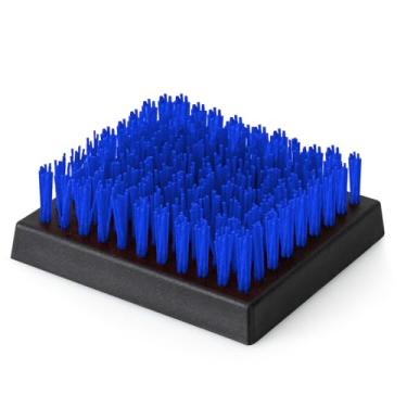 Imagem de XUDAKAIXIN Cabeça de limpeza de raspador substituível para churrasco, cerdas de nylon seguras para churrasco, escova de limpeza tripla para grelhas de ferro fundido/ (apenas cabeça de substituição