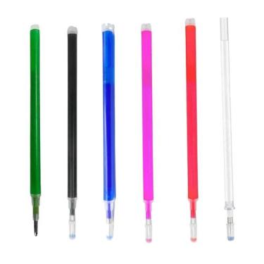 Imagem de Kit 6 Refis para Caneta Fantasminha Magica Apaga com Ferro Borracha 0.