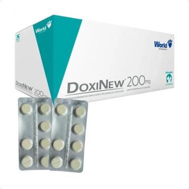 Imagem de DoxiNew 200 mg World para Cães e Gatos - 2 Blíster com 7 Comprimidos
