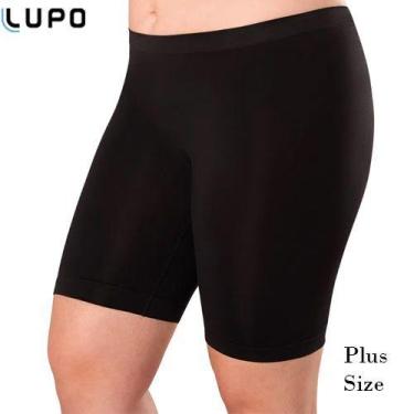 Imagem de Short Calcinha Plus Size Sem Costura Lupo - 41806, XG, Preto