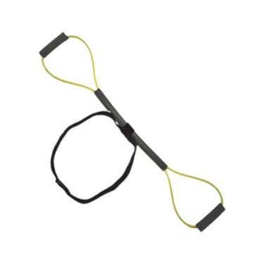 Imagem de UGPLM Faixa de resistência para boxe, equipamento de treinamento de boxe, 8 palavras, corda de tensão elástica para academia em casa, Amarelo 15lb