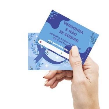 Imagem de Mini folheto Novembro Azul - Teodoro impressos, 50