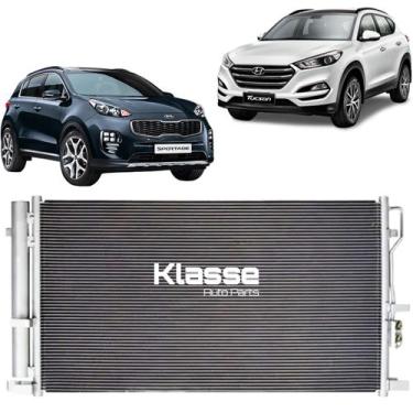 Imagem de Condensador Do Ar Tucson 2.0 /sportage 2017 Até 2019 - KLASSE AUTO PAR