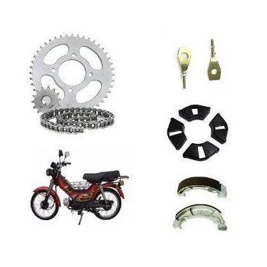 Imagem de Kit Relação Esticadores Lona Freio E Coxim Shineray Xy50q - Smartfox