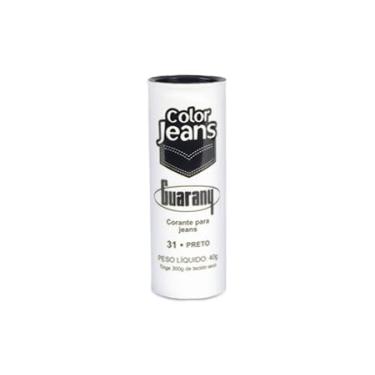 Imagem de Corante para Roupa Guarany 40 g N31 Jeans Preto com 6