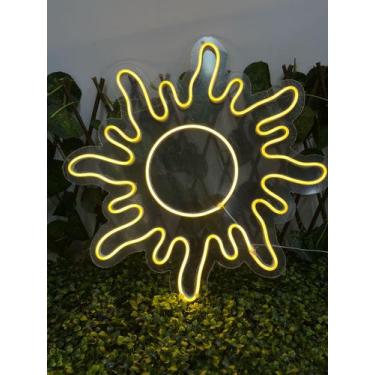 Imagem de Painel de LED Neon Sol  Ilumine seu Espaço com Energia e Estilo! - Com