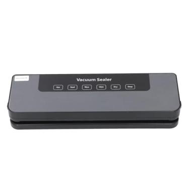 Imagem de Luocute Máquina de Selador a Vácuo, Poderosa Sucção de 80kpa, 6 Modos Cortadores Embutidos, Alimentos de Vedação Com Sacos de Kit Inicial, Saco Selado Largura de 30 Cm, 30 (Plugue UE)