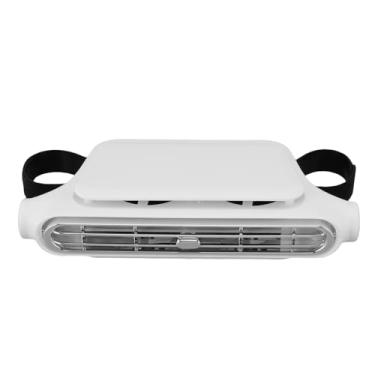 Imagem de POCREATION Mini Ventilador Portátil de Resfriamento por Correção USB Portátil, Ventilador de Resfriamento de Assento de Carro (WHITE)