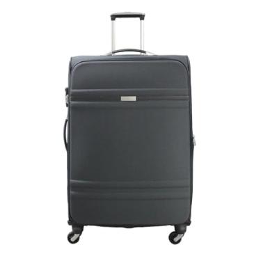 Imagem de Mala de Viagem Lansay Córdoba Plus Grande Grafite Rodas 360º