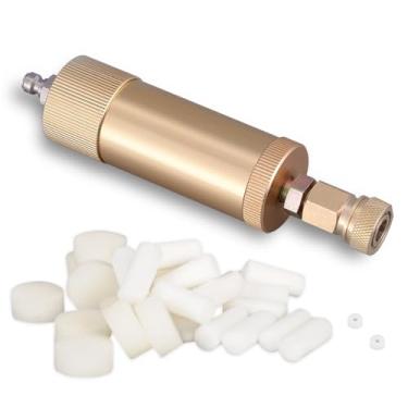 Imagem de suweisua Filtro Secador De Compressor Ar Pcp 4500 Psi 30 Mpa, Bomba Alta Pressão, Separador Óleo E Água Para Rifles, Armas, Cilindros Mergulho, Tanque, Com Conector Engate Rápido, Substituição Filtr