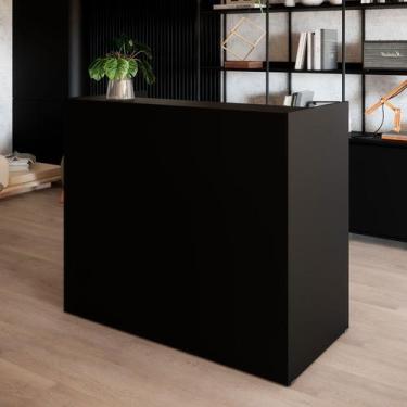 Imagem de Balcão Atendimento Recepção Consultório 120 cm x 110 cm F5 - F5 Office