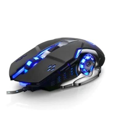 Imagem de Mouse Gamer Mecânico Com Fio T-wolf V6 Para Competição/computador Desktop
