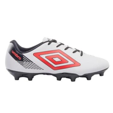 Imagem de Chuteira Campo Umbro On, Branco, 41