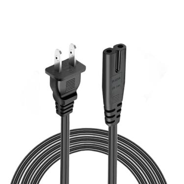 Imagem de YBSCJHGR Cabo de alimentação adequado para alto-falante JBL PartyBox 100 110 200 300 310 710 1000 em movimento, cabo de carregamento de 2 pinos para JBL Soundbar, 1,8 m