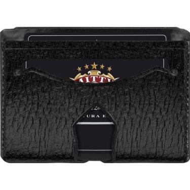 Imagem de Carteira Porta Cartão Slim 100% Couro Mitty - M4P