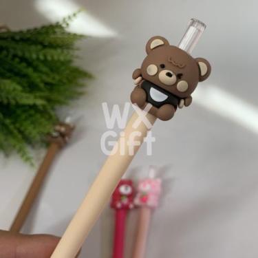 Imagem de Lapiseira Grafite 0,7mm Ursinhos - Interponte / WX Gift, Marrom Claro